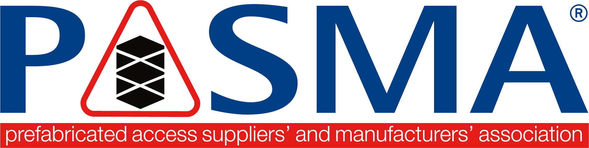 A red white and blue sign that says psma.
